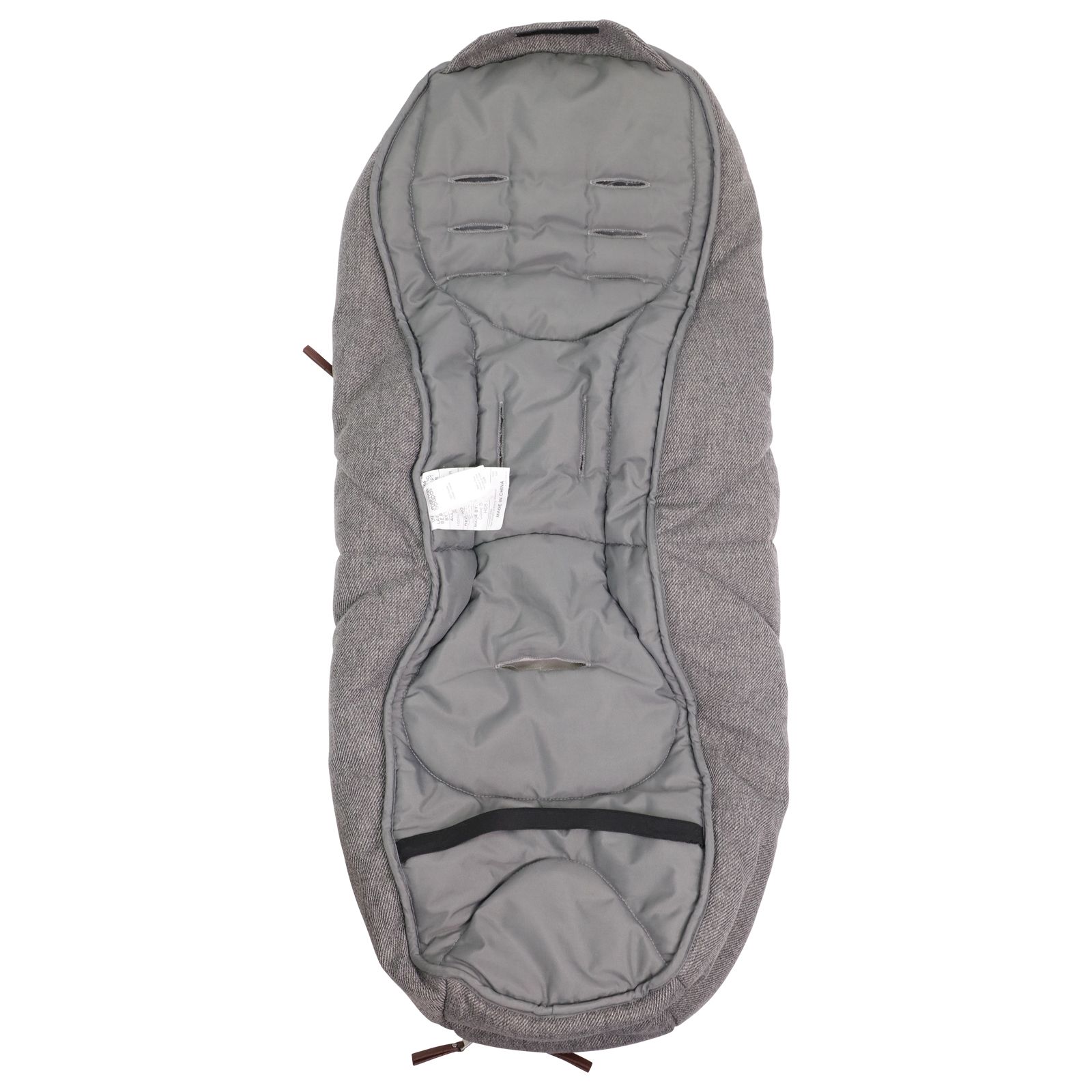 Clearance Ocarro Ocarro Grey Twill Footmuff Ocarro Footmuff Grey - Main Image